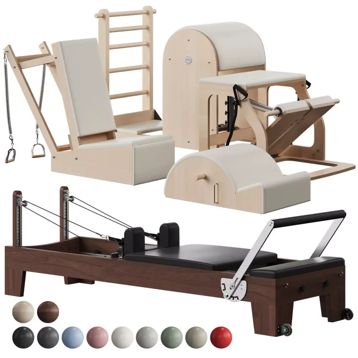 Pilates machines Elina Pilates 3D model