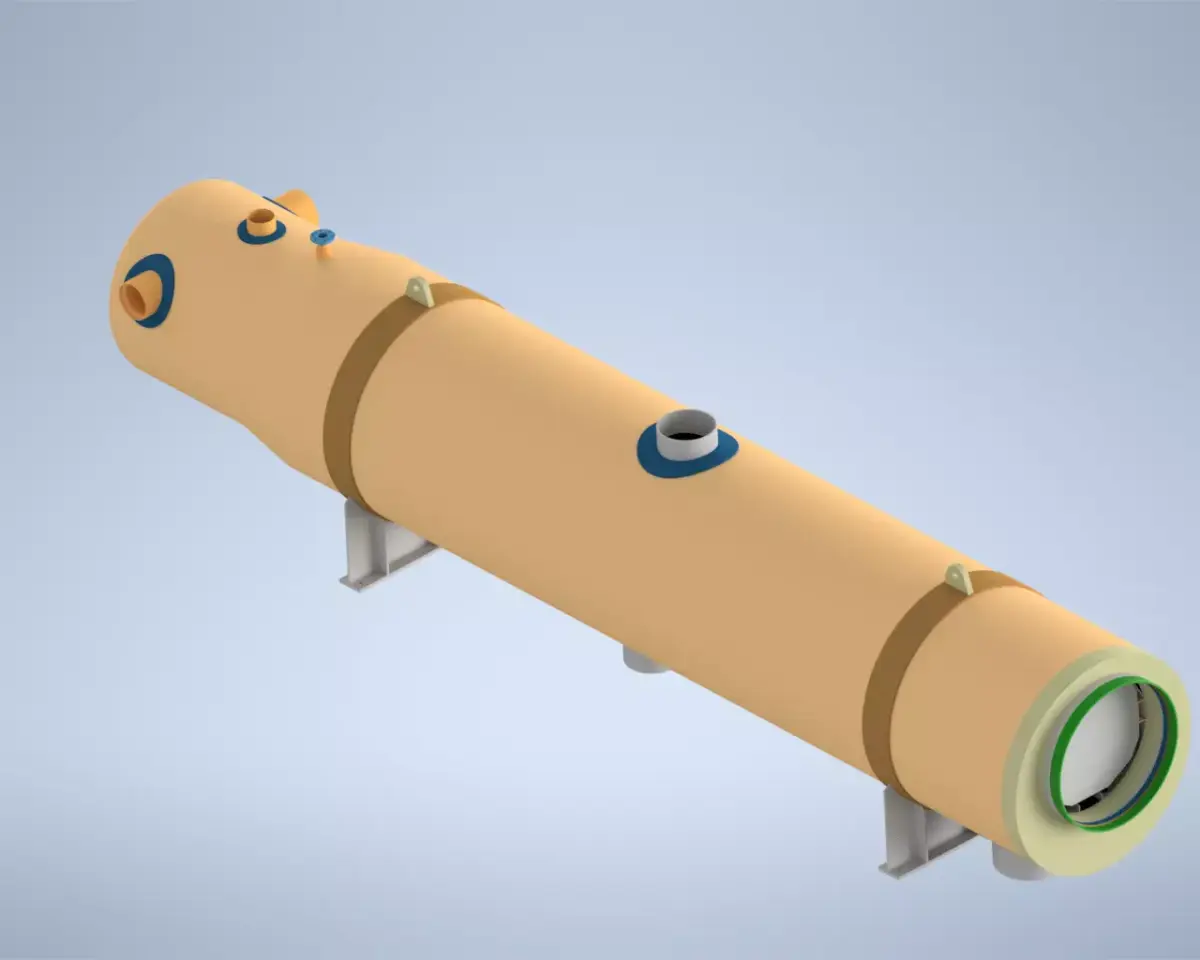 heat exchanger 3D model by rmoral