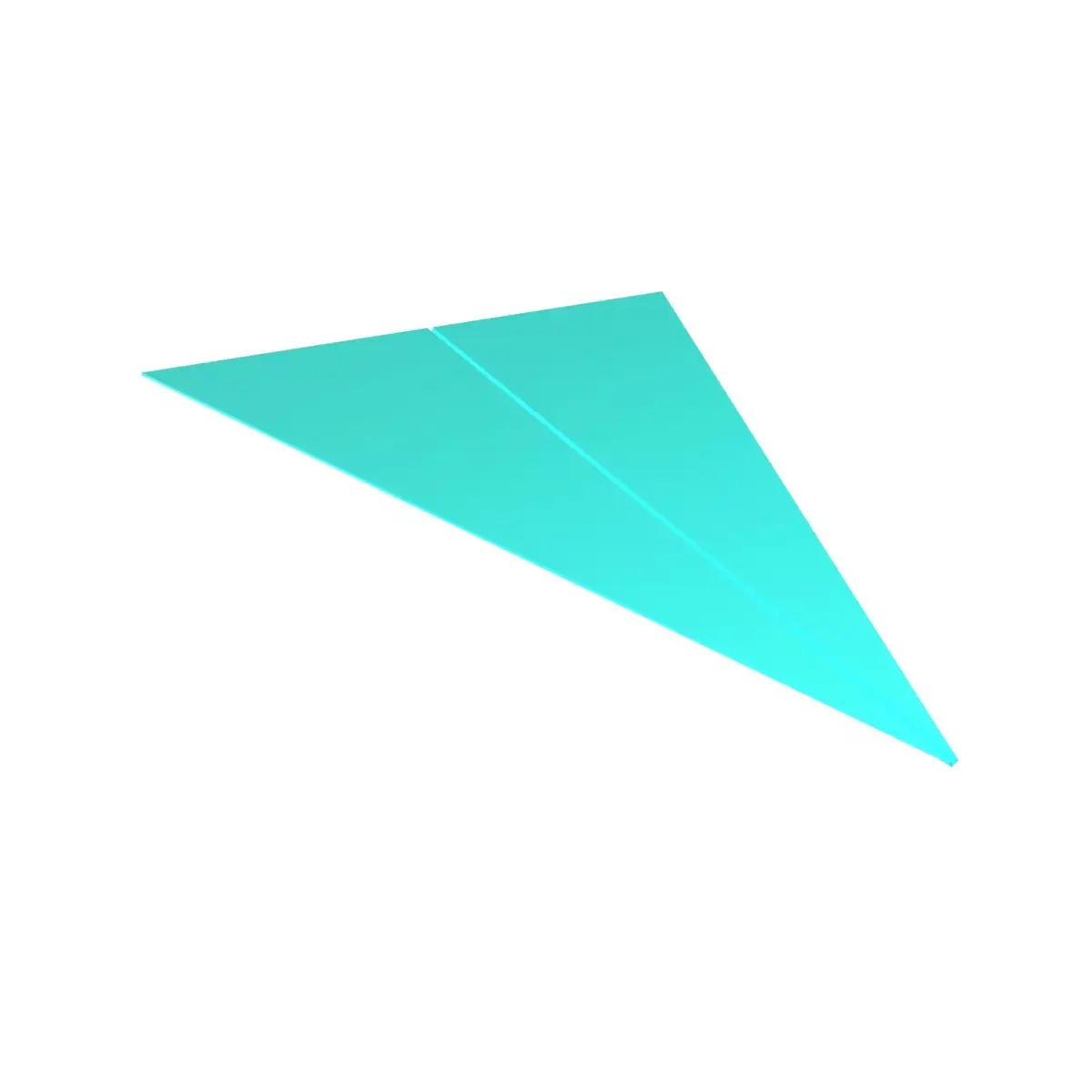 Paper Plane v5 004 Low-poly 3D model