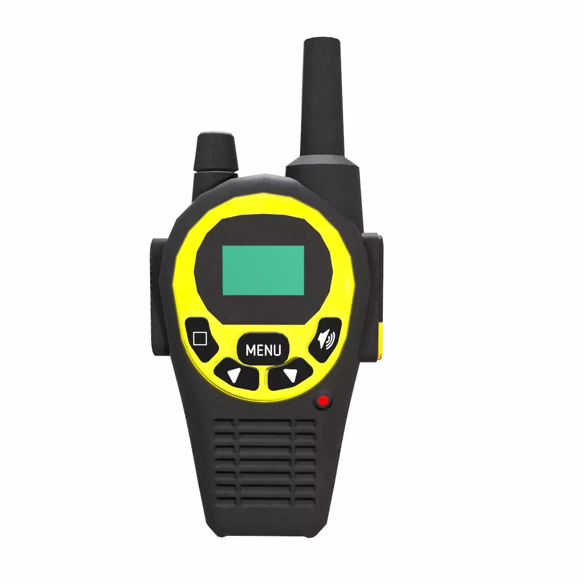 Walkie-Talkie Low-Poly Low-poly 3D model