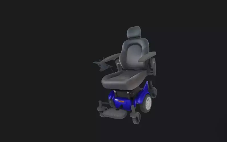 Golden Compass Sport Mobility Scooter 3D Model 3D model