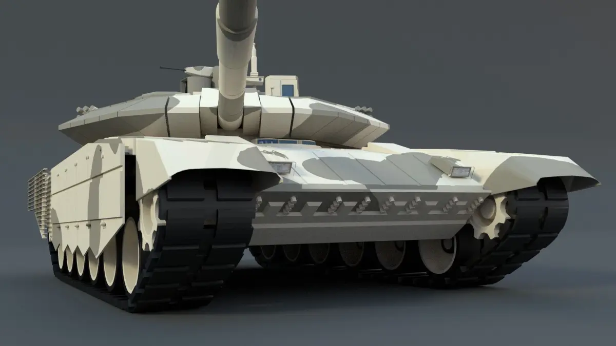 T90 MS 3D model