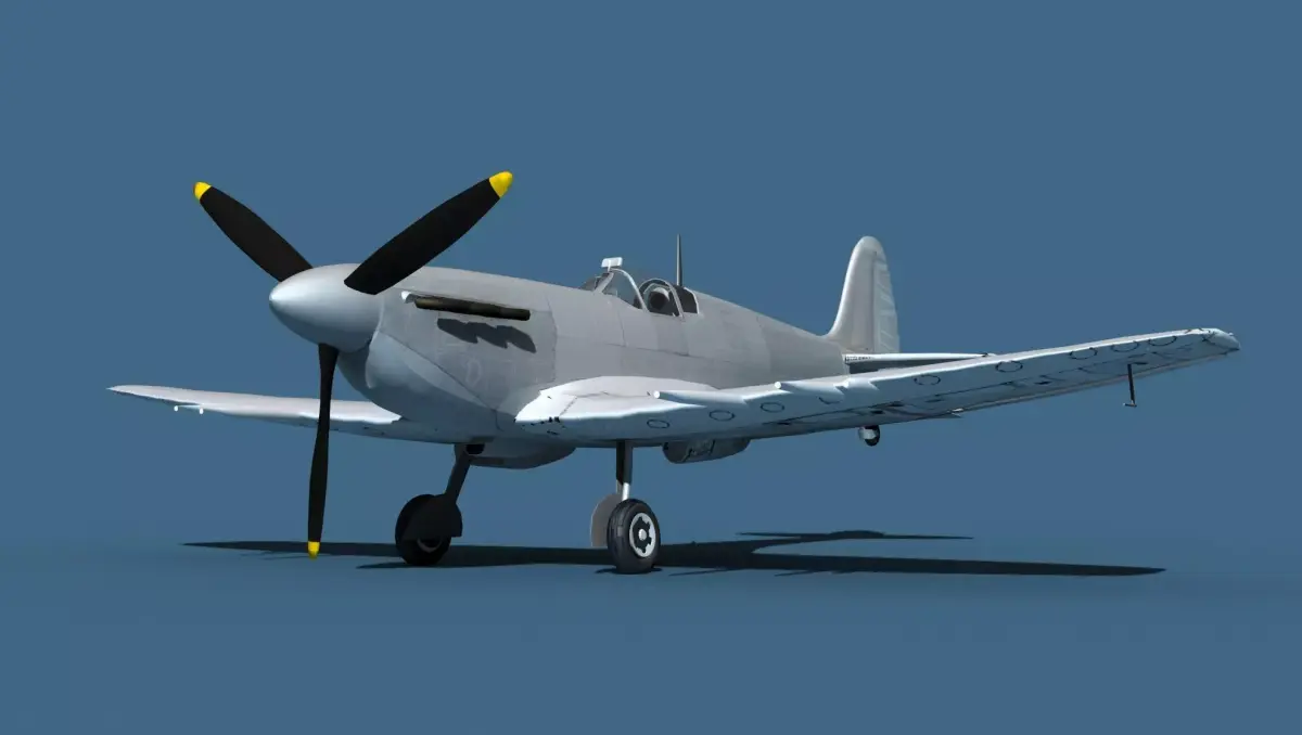 Supermarine Spitfire Mk5C V00 3D model