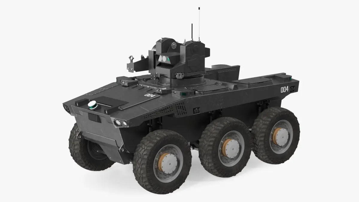 Armed Scout Robot 3D model