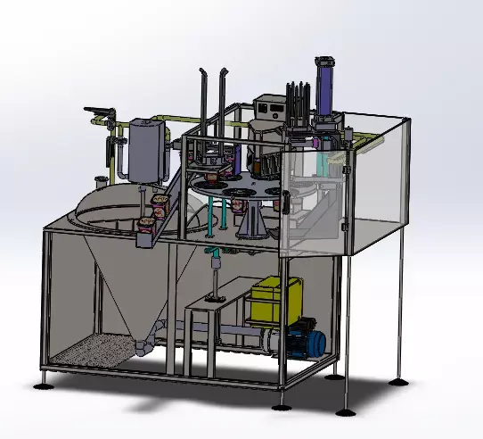 machine lisseuse  3D model