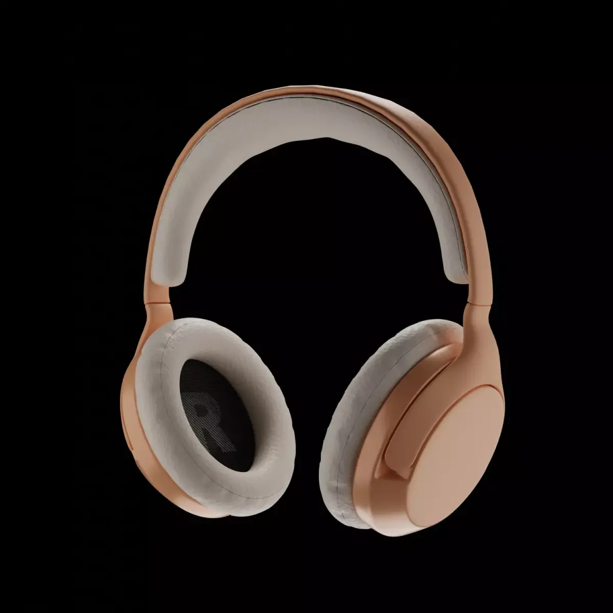 Headphones 3d model Free low-poly 3D model