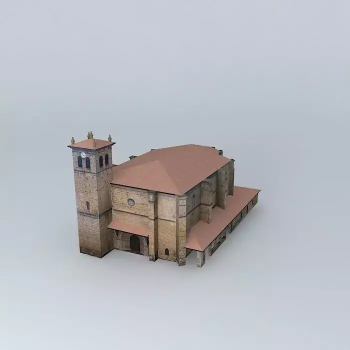Idiazabal Church Free 3D model