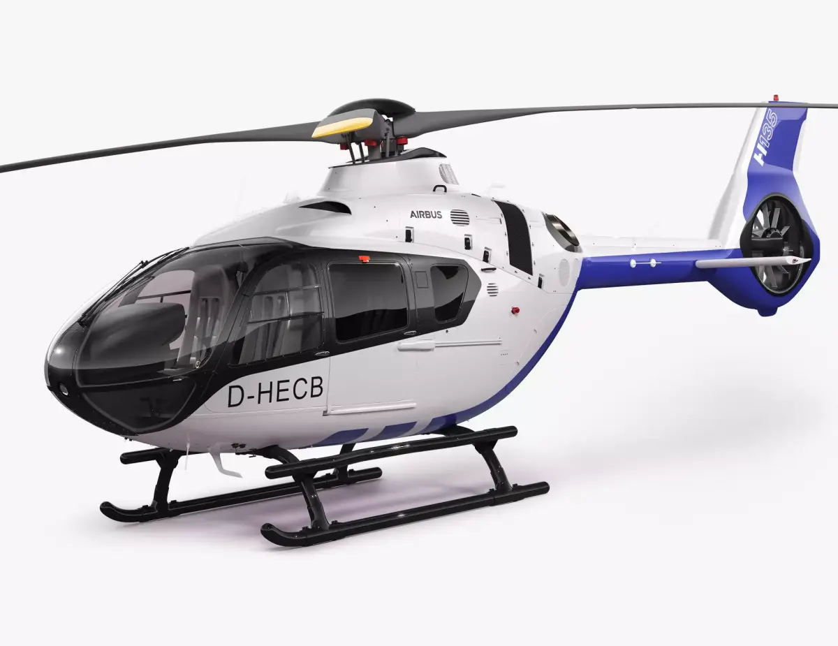 Airbus Helicopter H135 3D model purchase