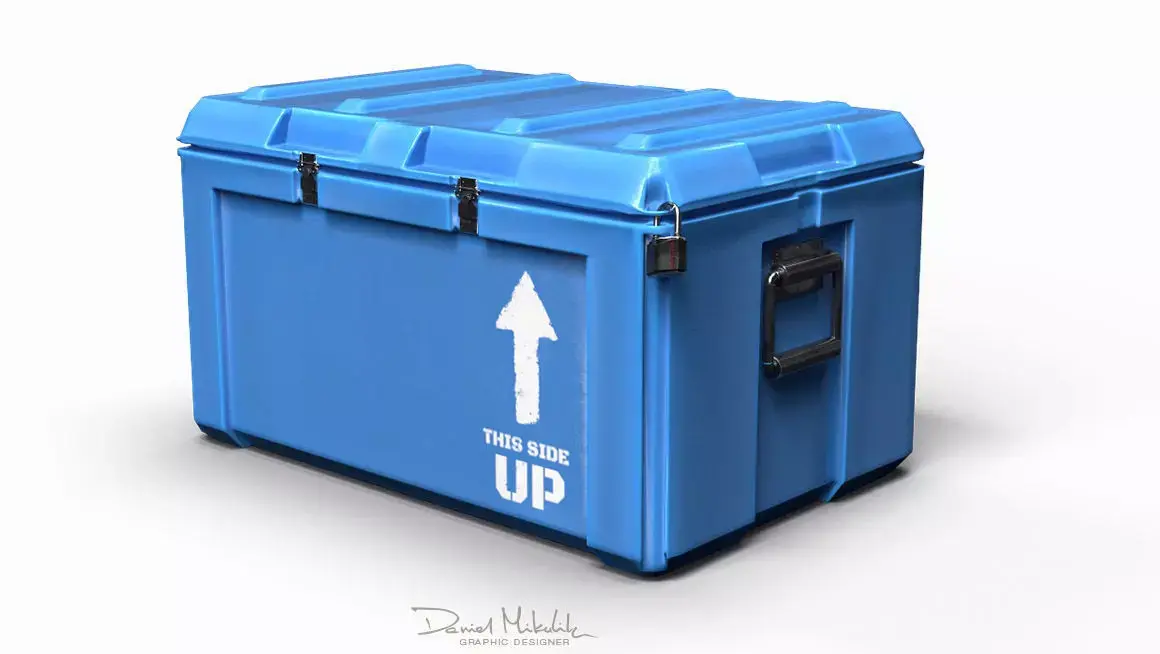 Equipment Case LOOT - PBR Low-poly 3D model