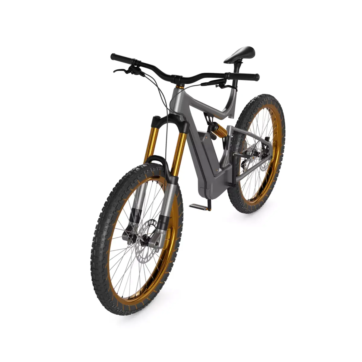 Electric Mountain Bicycle 3D model get