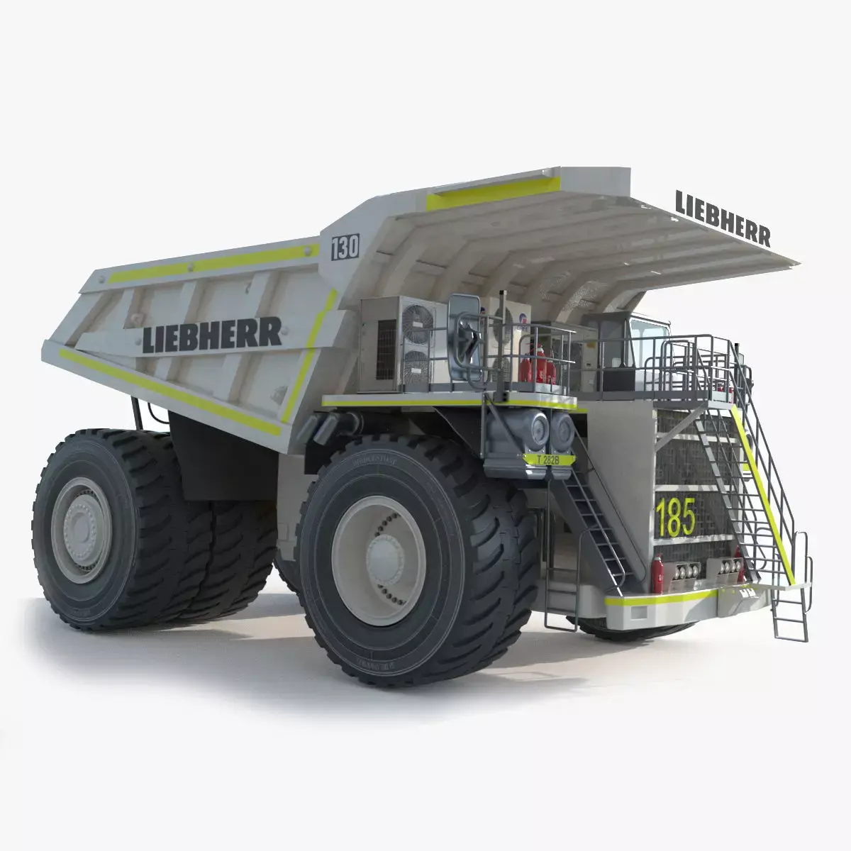 Liebherr T 282B Mining Truck 3D model