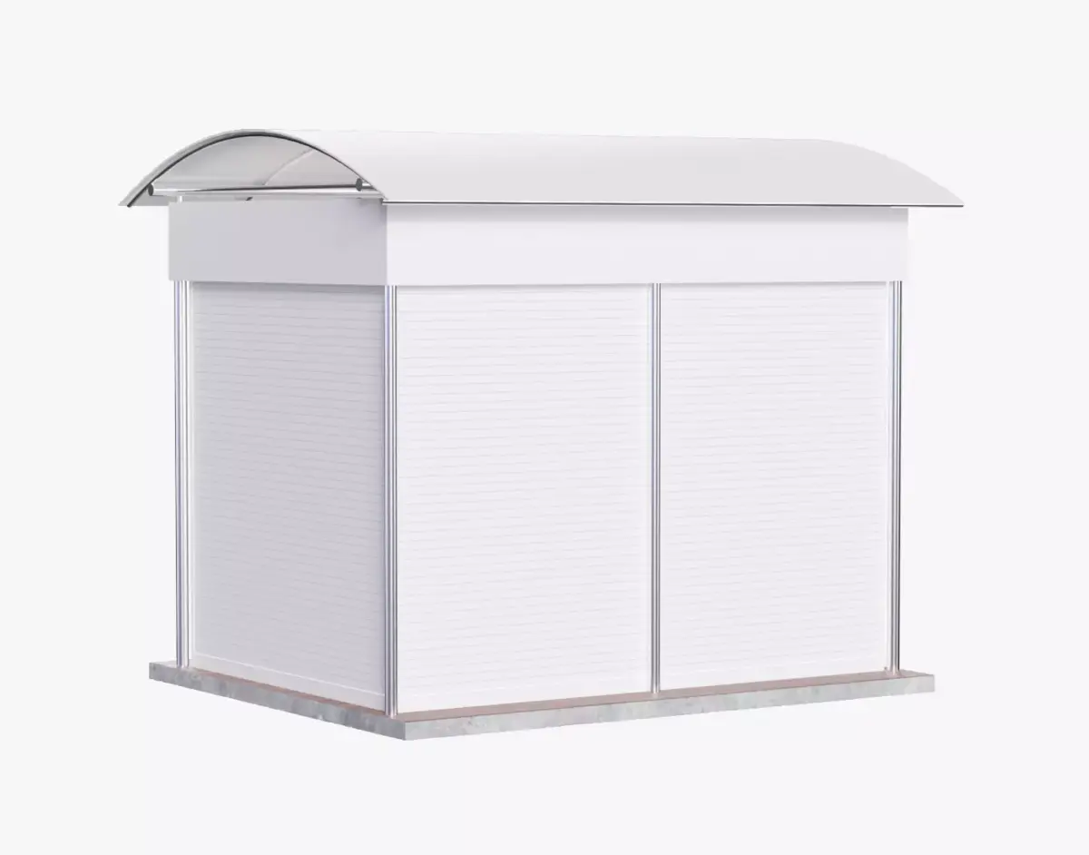 Kiosk - Indoor Version Low-poly 3D model