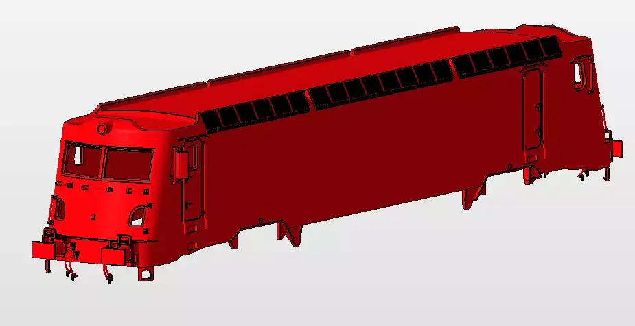 Lema train 3D print model