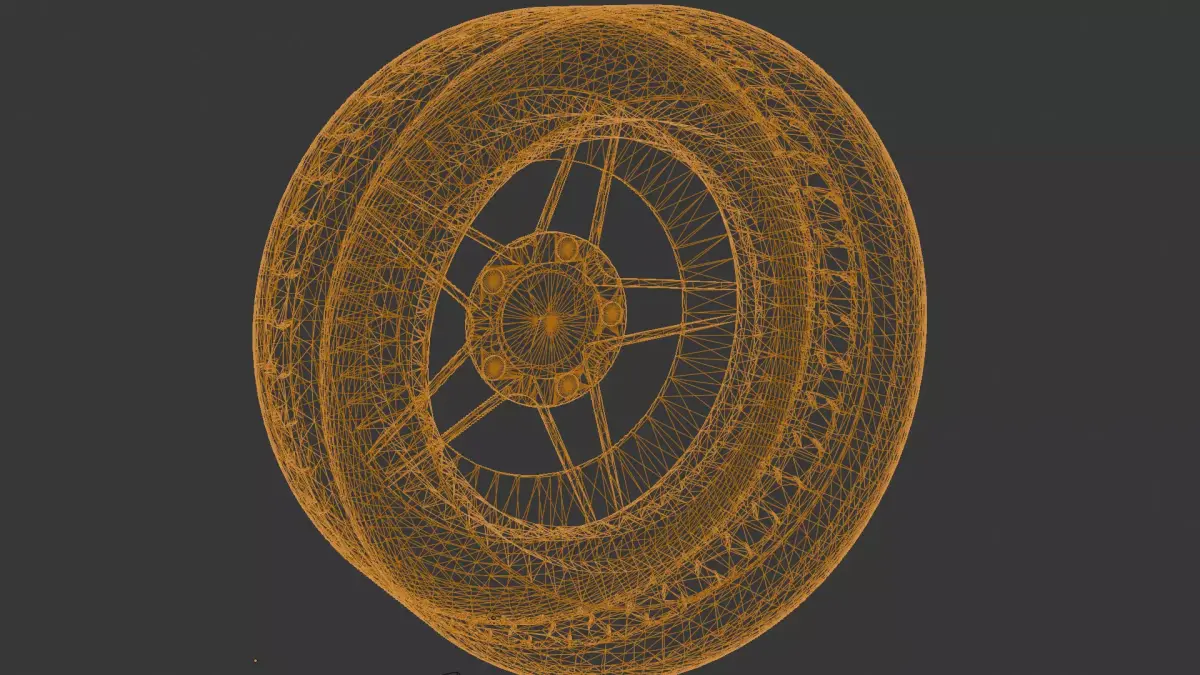 Car-Tire 3D model