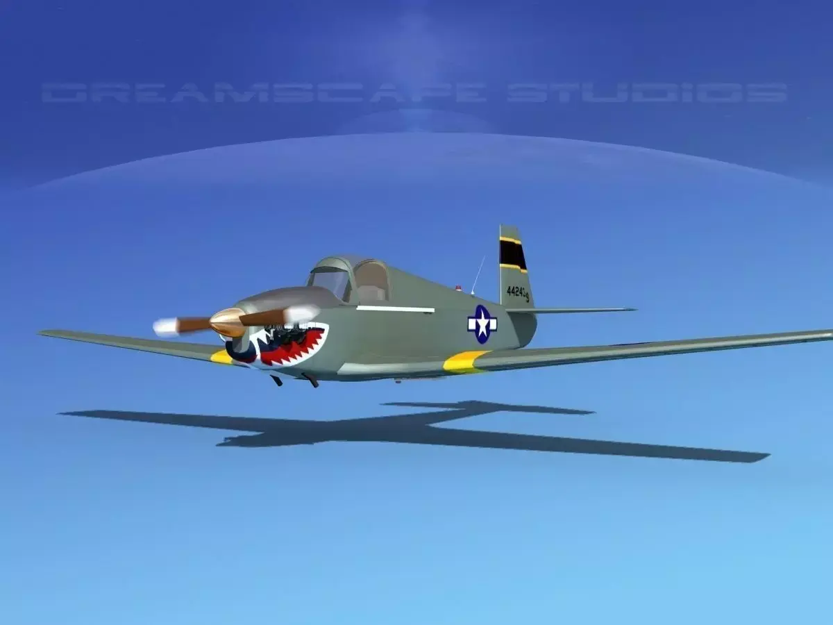 Mooney M-18 Mite V14 3D model