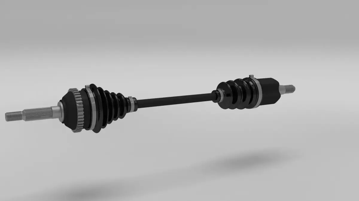 Half Axle 3D model