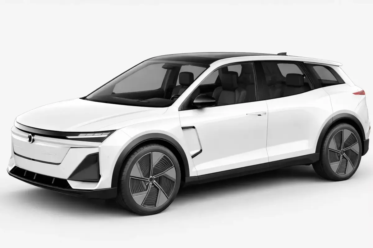 Generic Modern SUV Contemporary Utility Vehicle Design 01 3D model
