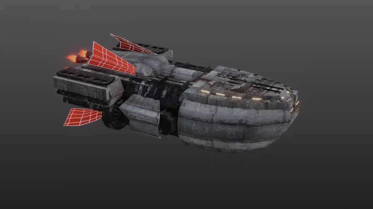 Hutt heavy Cruiser 2 3D model