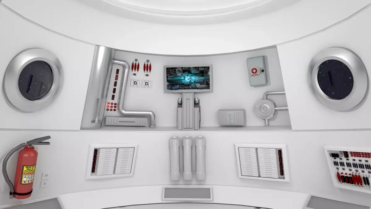 Launch Pod 3D model