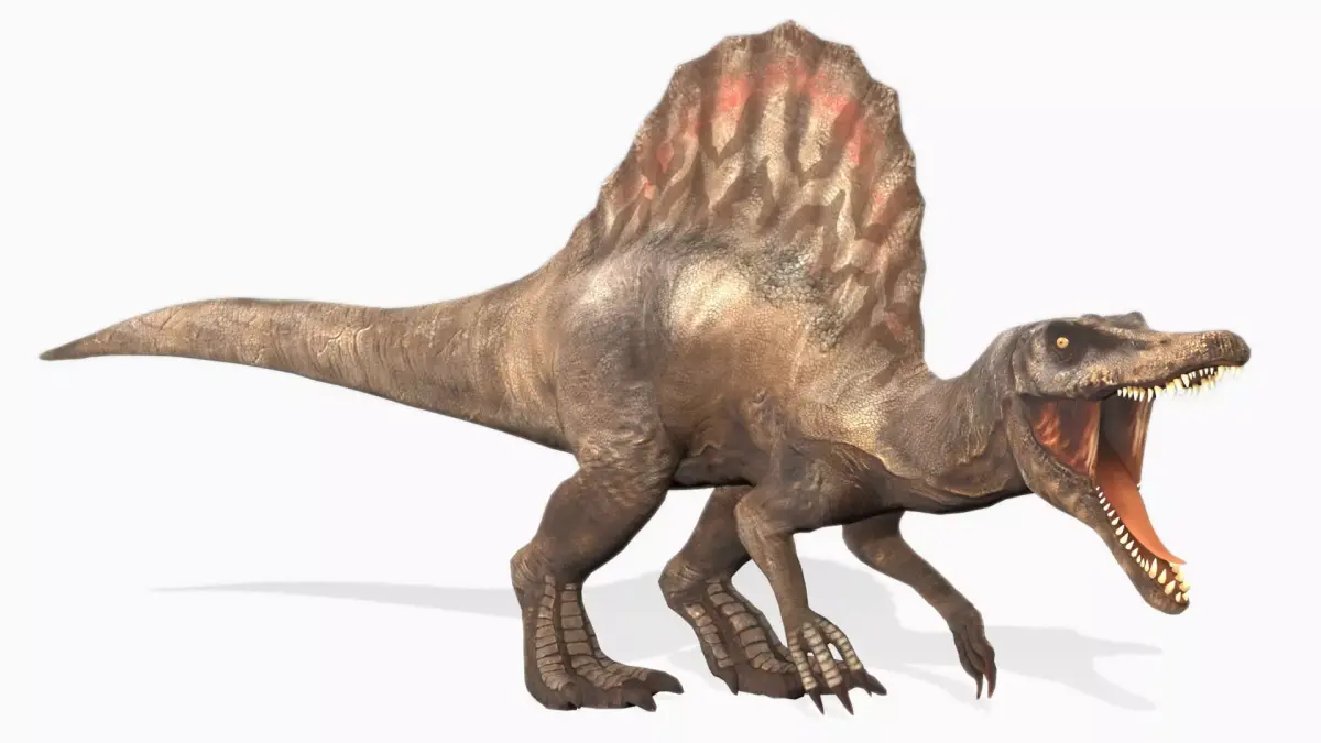 Spinosaurus Animated Low-poly 3D model purchase