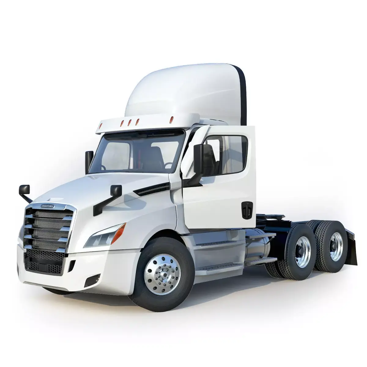 Freightliner Cascadia Daycab 2024 Low-poly 3D model