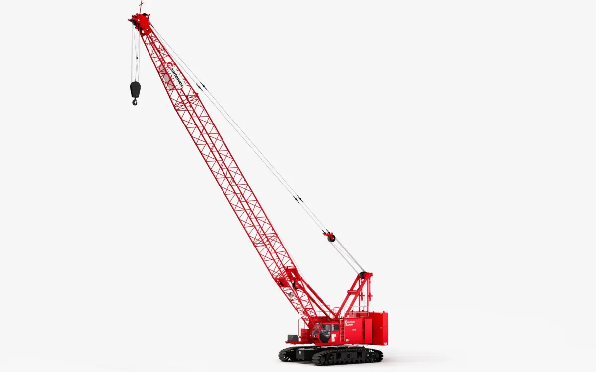 Manitowoc MLC100-1 Crawler Crane 3D model