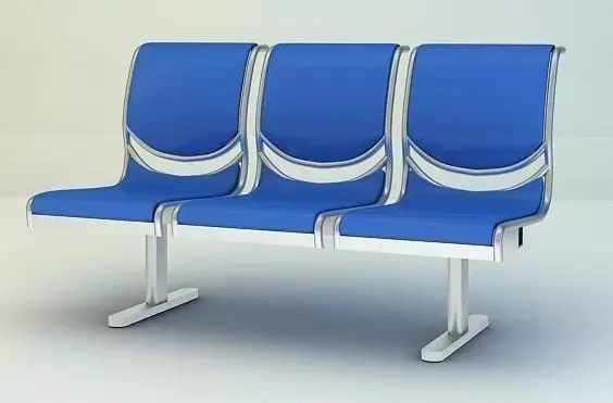Airport Seat 3D model