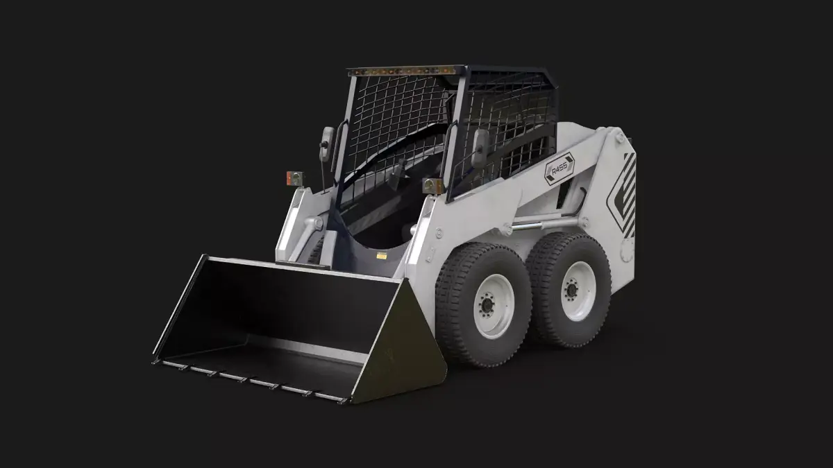 Skid Steer Loader LR 3D model
