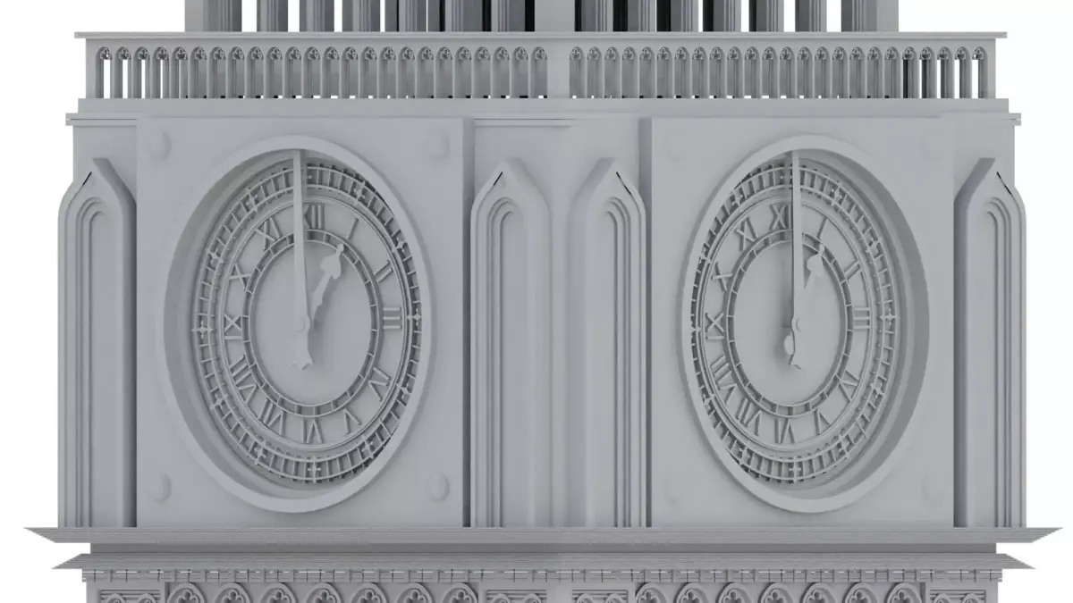 Clock Tower 3D model purchase