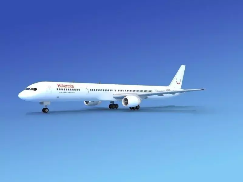 Boeing 757-300 Britannia Airways 1 3D model