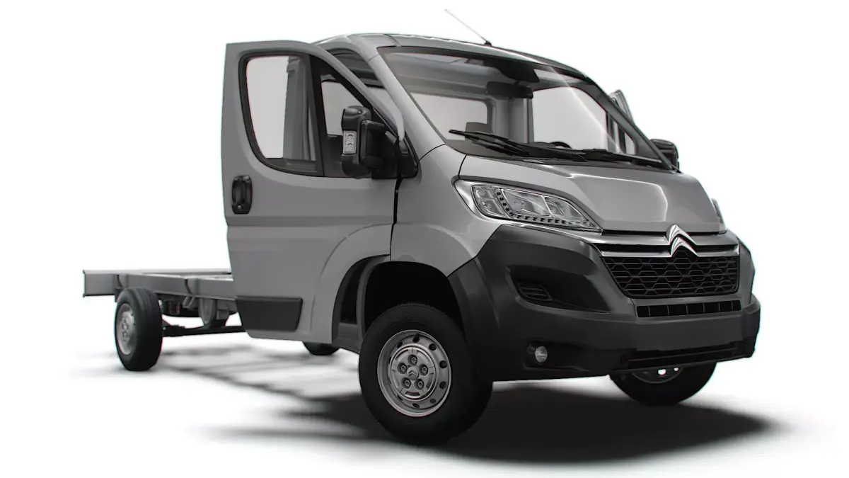 Citroen Jumper Chassis HQInterior SCab 4035WBXL 2023 3D model