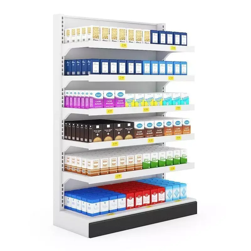 Supermarket Shelf 3D model