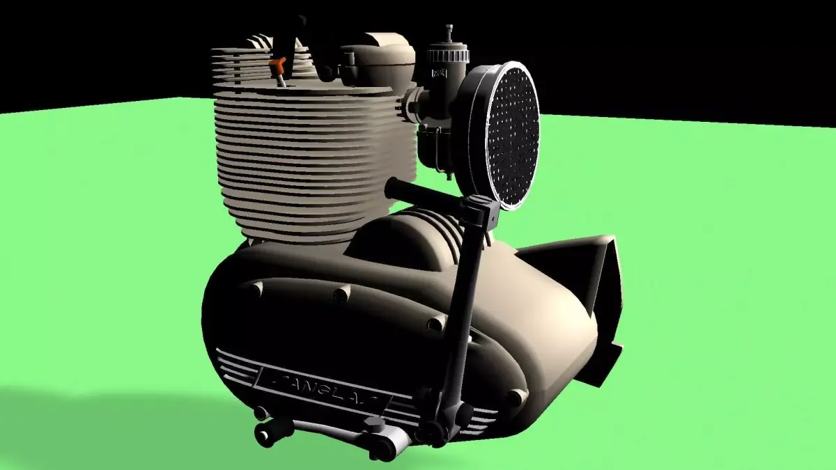 SANGLAS 400 Motor 3D model
