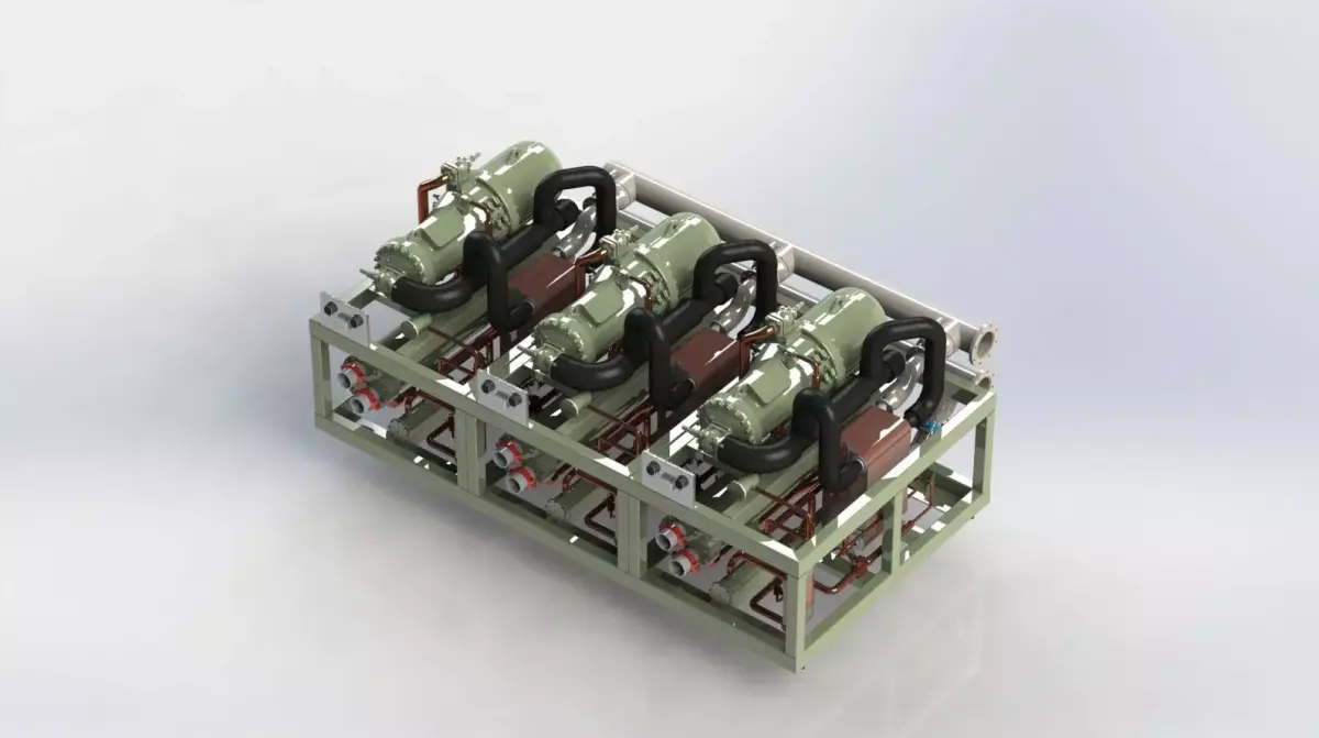 Chiller Unit 3D model purchase