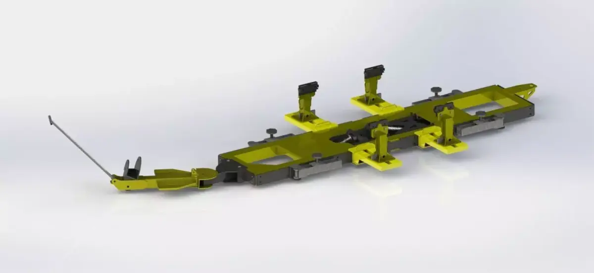 CAR chassis repair lift 3D model