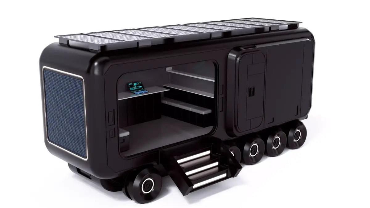 Mobile Laboratory 3D model purchase
