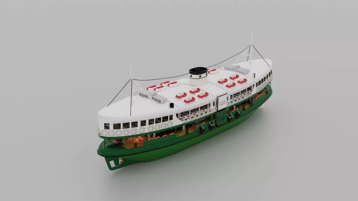 Star Ferry 3D model