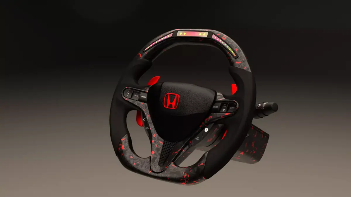 Honda Civic steering wheel FF Style 3D model