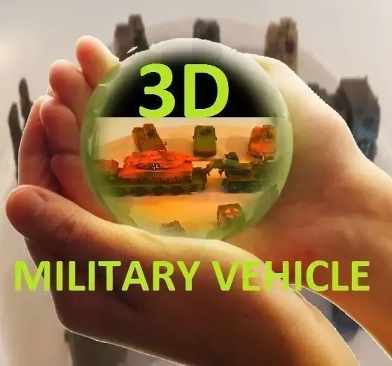 zehn  3D deutsche Panzer und Fahrzeuge  3D model