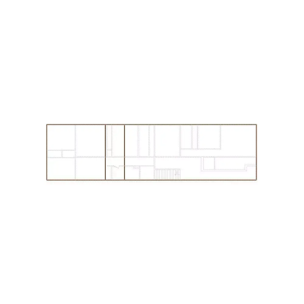 Simple Exterior Sketch by Interior - 4001-4500 SF - Xactimate 3D model