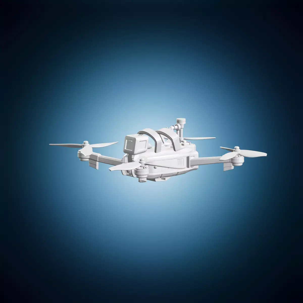 Quadcopter Drone Model 3D print model