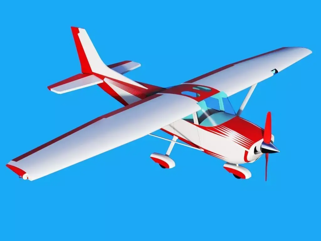Airplane 3D model shop