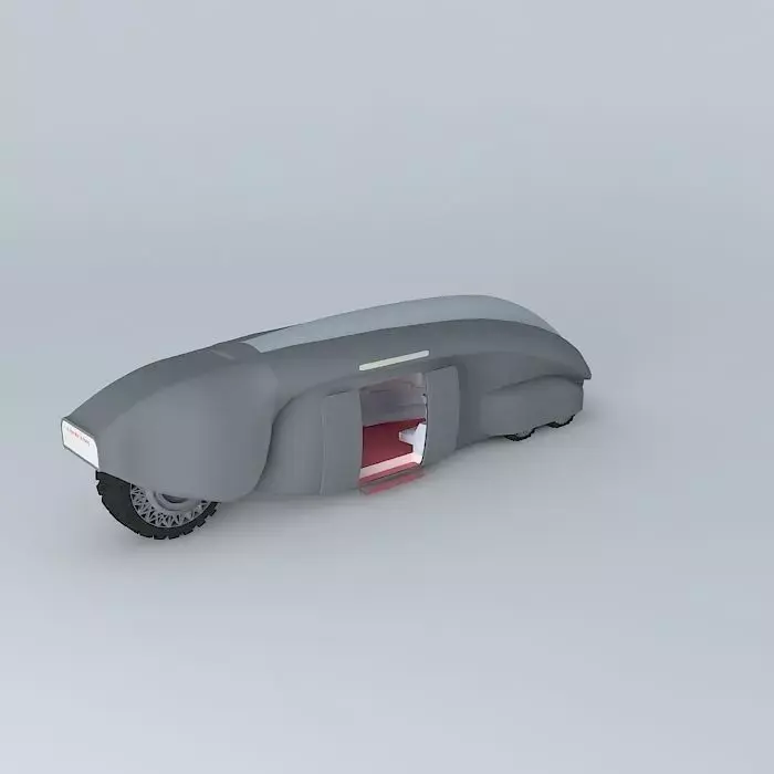 Shuttle futuristic vehicle Free 3D model