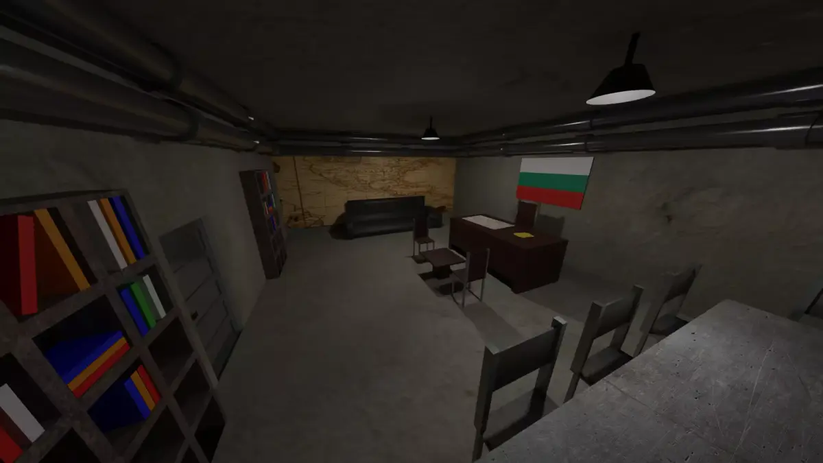 Military Bunker - Bulgaria Low-poly 3D model