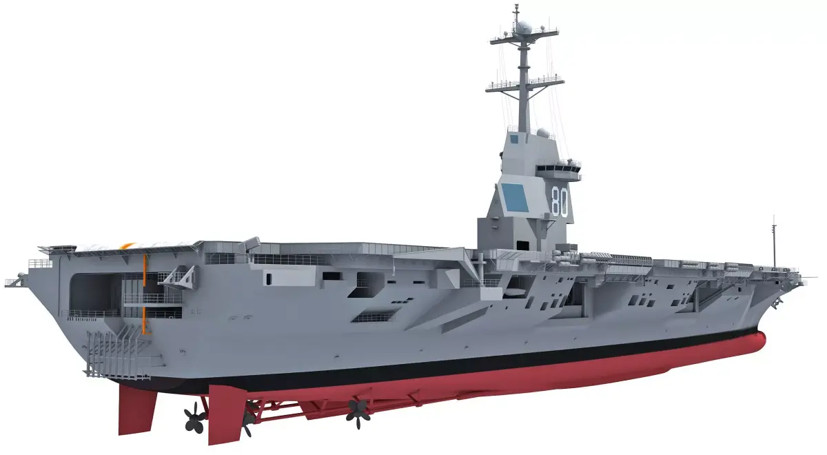 USS Enterprise CVN-80 Aircraft Carrier 3D model
