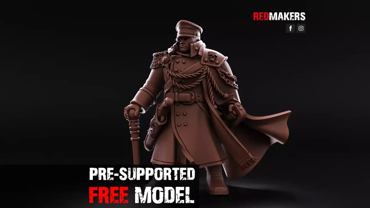 Lord General of the Imperial Force Free 3D print model