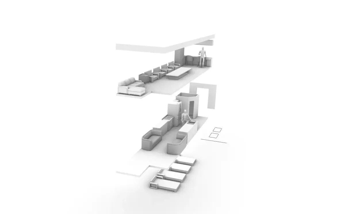 BUS INTERIOR FOR MOTOR HOME 3D print model