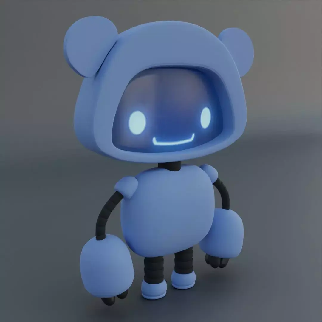 Game Ready Robot Billy  3D model