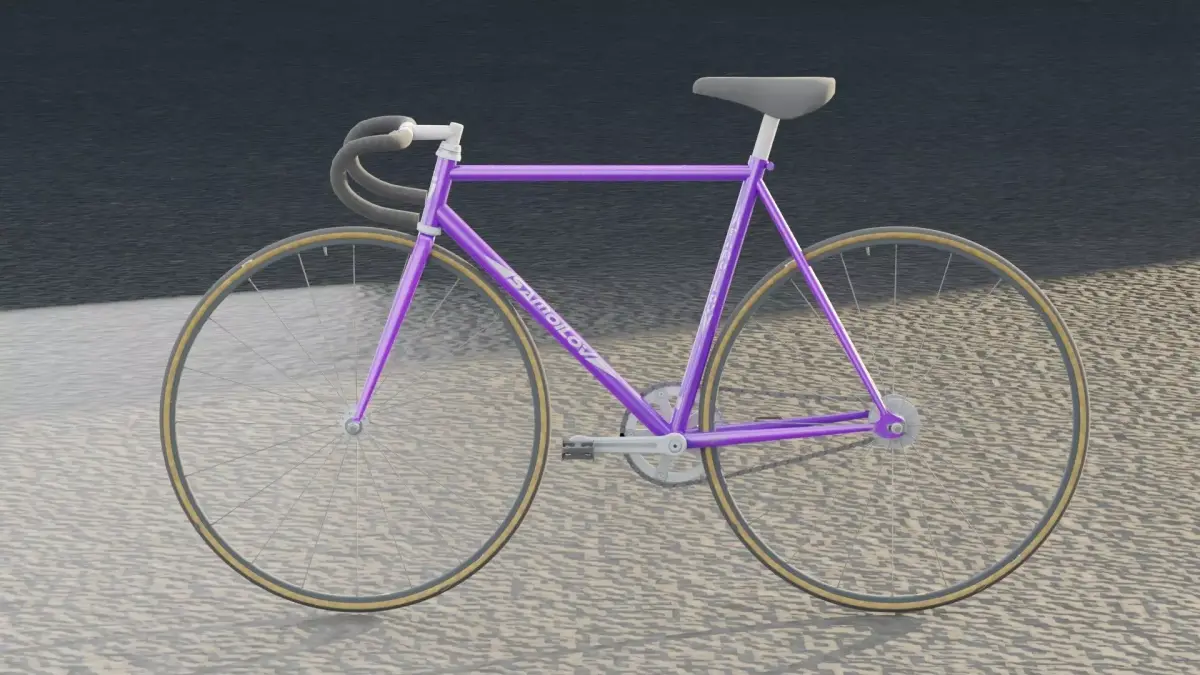 Samoilov JP Track Bicycle 3D model