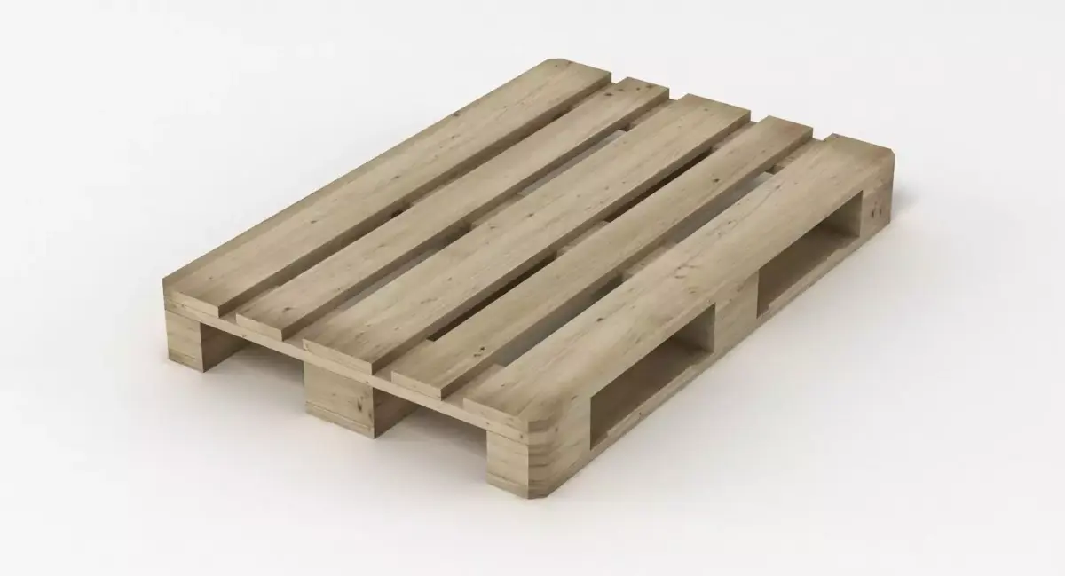 Europallet wooden pallet Low-poly 3D model purchase
